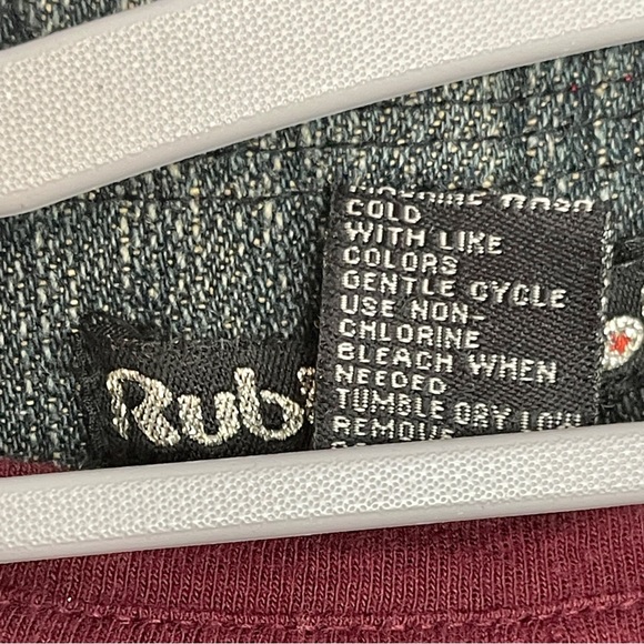 Rubber Doll Jean Jacket with Lace, Fur and Ribbon Trim! I’ve added a free top! - Picture 7 of 14